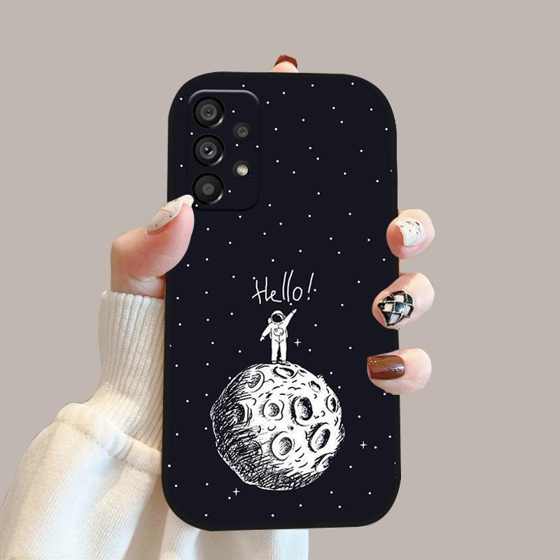 For Samsung A73 A72 Cases Fashion Cartoon Printing Soft Silicone TPU Phone Cover For Samsung Galaxy A53 A33 Phone Bumper Case