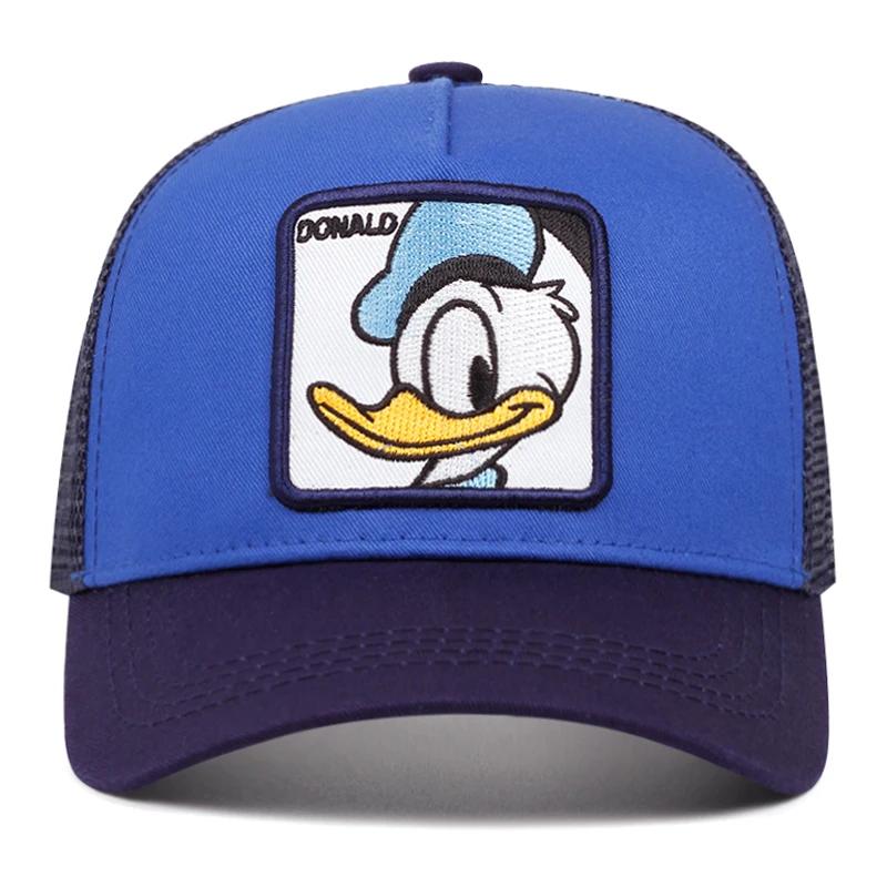 High Quality Brand Anime Cartoon Snapback Cotton Baseball Cap Men Women Hip Hop Dad Mesh Hat Trucker Hat Dropshipping