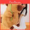 Lotus Capybara Animal Leaf Decoration Plush Doll Kids Birthday Gift Home Decor