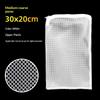Aquarium Filter Net Bags Reusable Fine Filter Media Bags With Zipper For Aquarium Filtration Bio Ball Carbon Isolation Storage