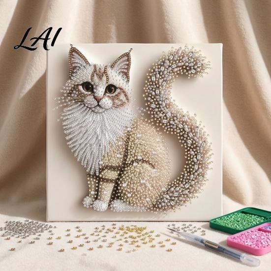 Stress Relief Art Activities Butterfly Faux Diamond Kit Flower Peacock Hummingbird Pearl Exquisite Birthday Gifts 3D Sparkling Bead Painting