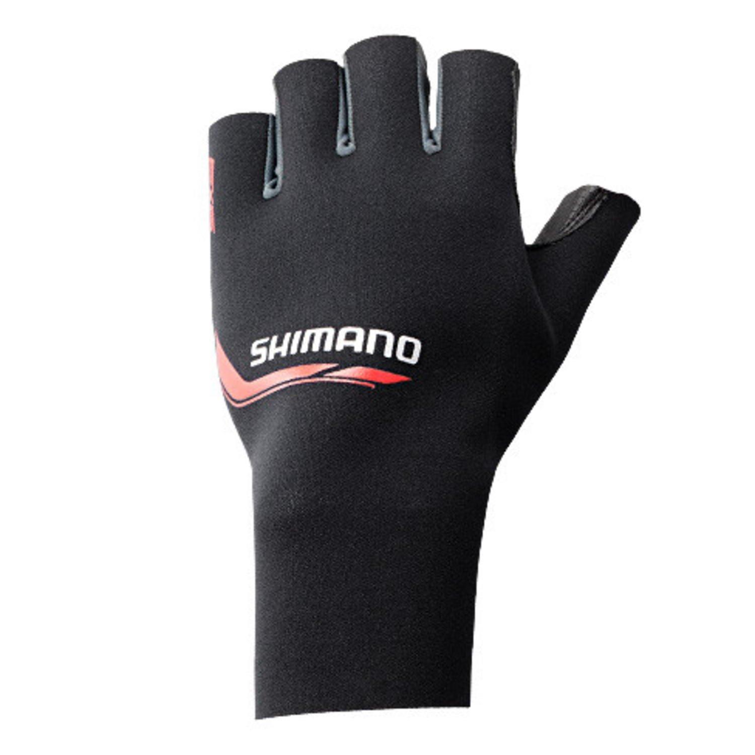 

Shimano Pearl Fit EXS Glove 5 Size M (Left Hand) GL-09LN Black, чёрный
