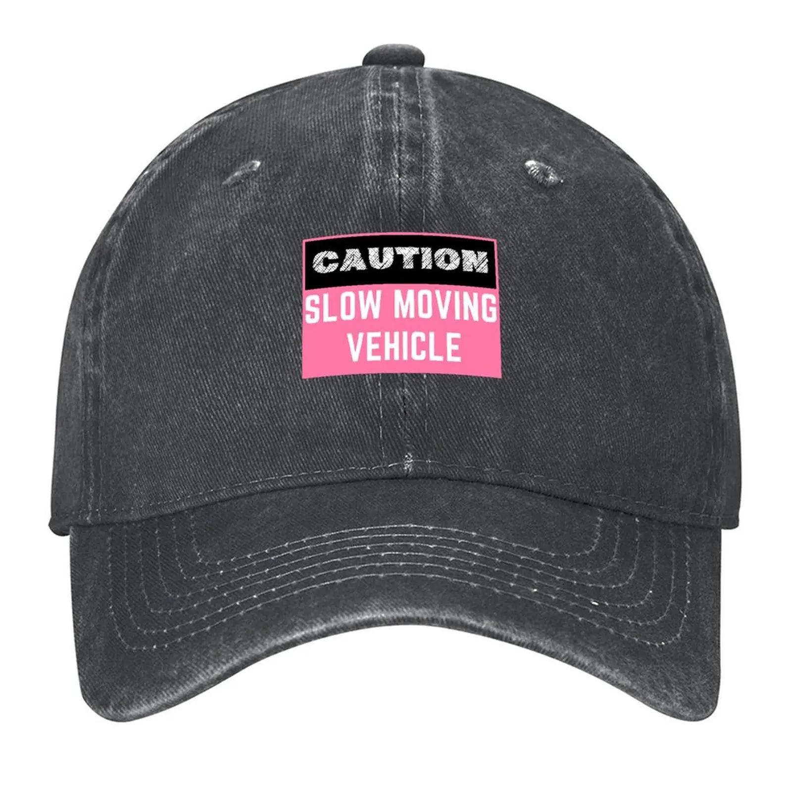 

Caution Slow Moving Vehicle Funny Baseball Cap luxury caps Military Cap Man Streetwear Golf Girl S Hats Men s