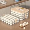 Stackable Dumpling Storage Box with Lid Food Preservation Crisper Container Case