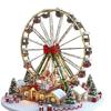 Ferris Wheel Ornament Base 3D Christmas Tree with Built-in Stable Effect Acrylic Decoration