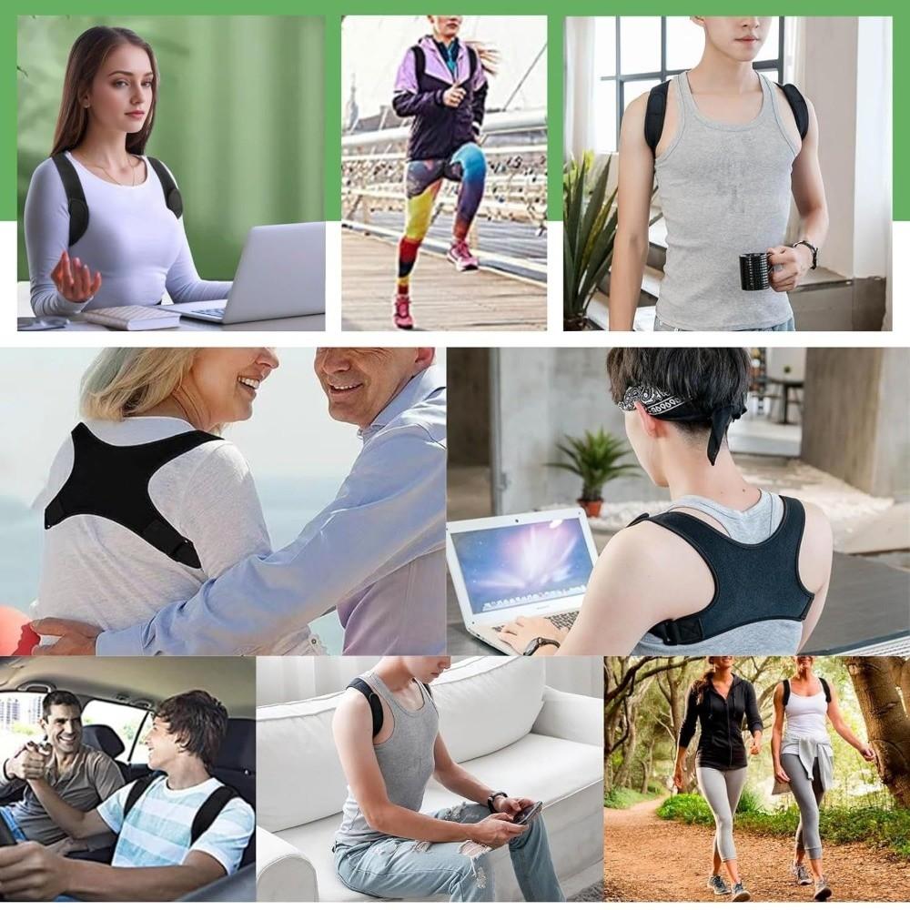 Adjustable Back Posture Corrector Fracture Support Back Correction Brace Sports