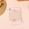 Transparent Candy Bag Photocard Holder Keyring Props Badge Display Bag Pendant Idol Photo Card Protective Cover Card Holder