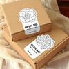 Alien Blumenaufkleber, Flugzeug Kartonverschlussaufkleber, Geschenkboxverpackung, Dekorative Verschlussaufkleber, Klebeetiketten