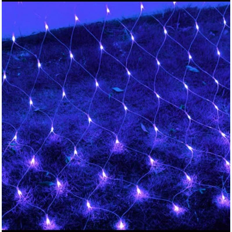 Outdoor LED Fishing Net Lights, Waterproof Starry Sky Mesh for Courtyard, Lawn, and Tree Decoration