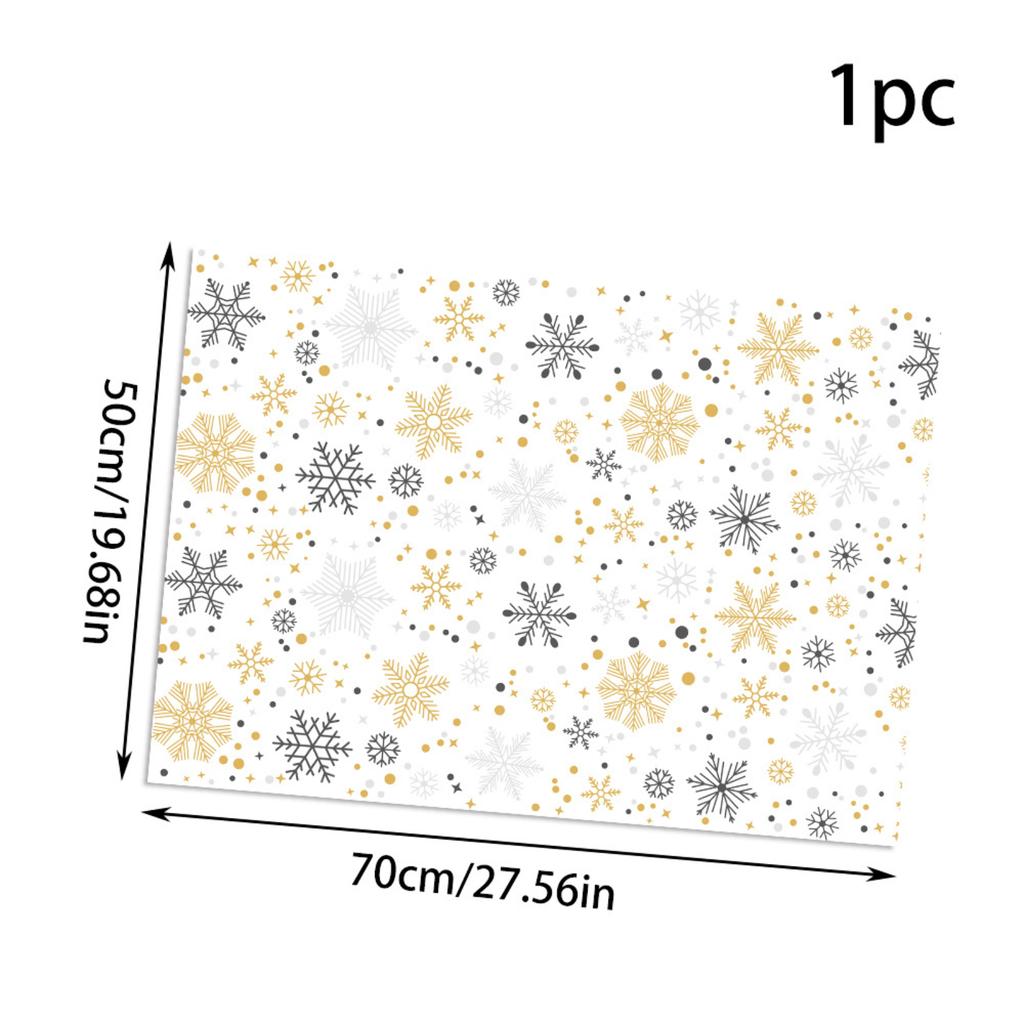 Christmas Gift Wrapping Paper, Handmade DIY Gift Box Party Supplies