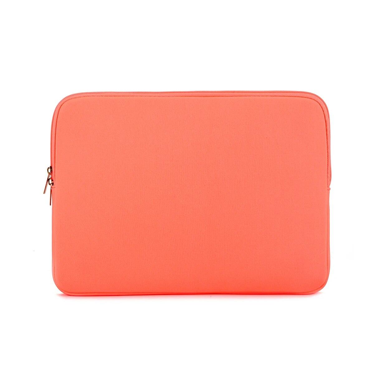 Housse intérieure pour ordinateur portable 11 pouces 12 pouces 13 pouces 14 pouces 15 pouces 17 pouces Sac pour ordinateur portable 11-12 orange