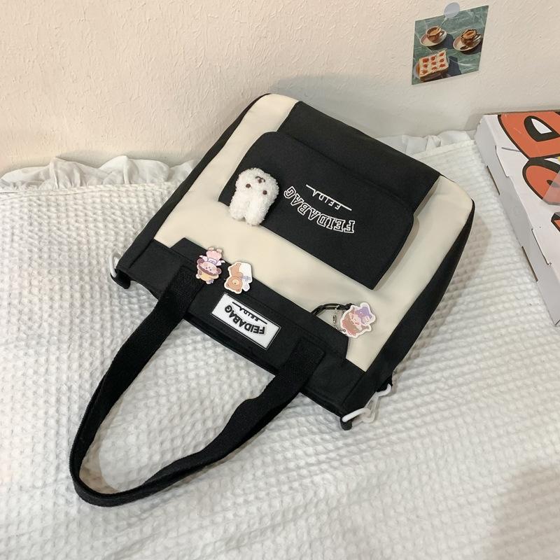 School bag female cute student to fifth and sixth grades backpack casual large-capacity make-up bag