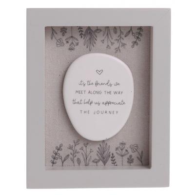 Celebrations Moments Friends Journey Framed Plaque