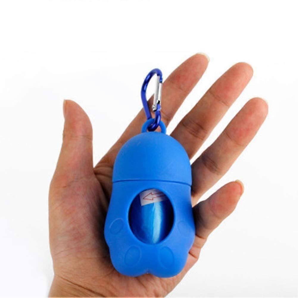 Portable Outdoor Dog Poop Bag Dispenser with Extra Thick Bags