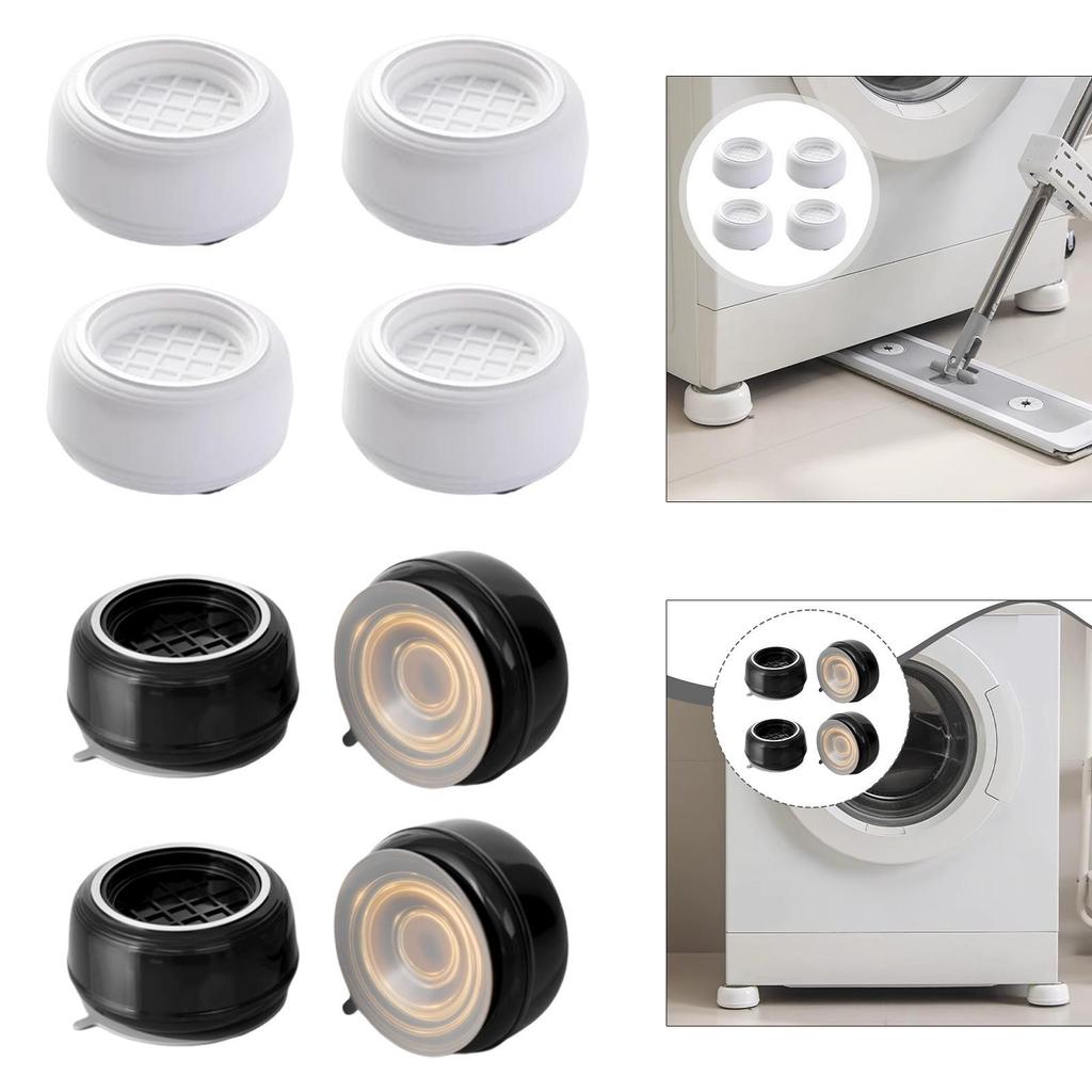 4Pcs Anti Vibration Pads for Washing Machine Provides Stability Support Feet