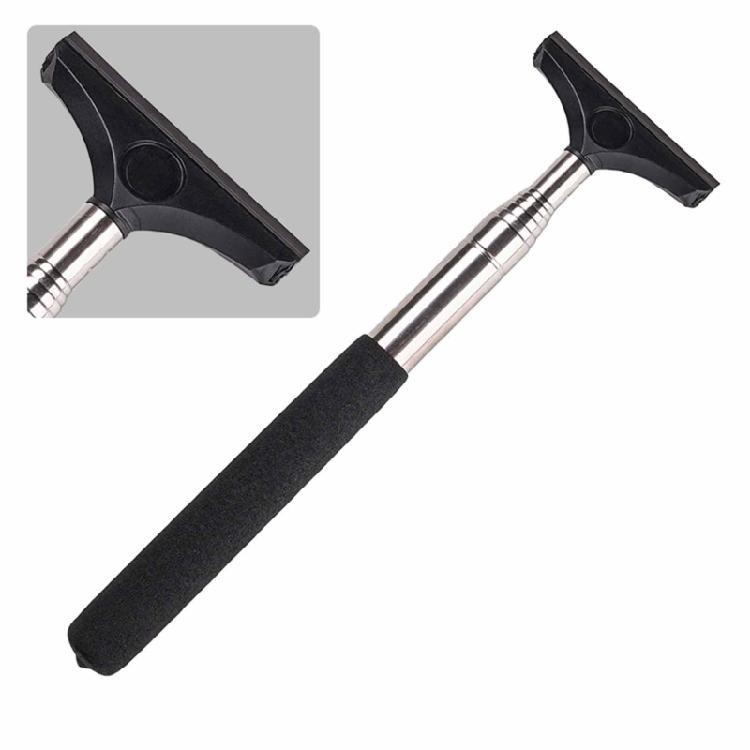

Portable Rainy Glass Window Cleaning Tool Car Side Mirror Squeegee Telescopic чорний