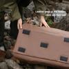 Camping Storage Bag Picnic Supply Handbag Large Capacity Picnic Tableware Organizer Shoulder Bag Outdoor Collapsible Storage Box