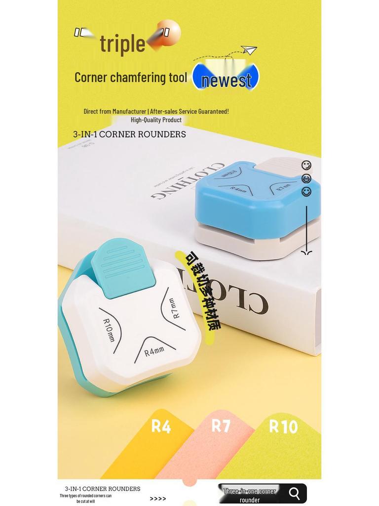 3-in-1 Corner Rounder Card and Photo Cutter