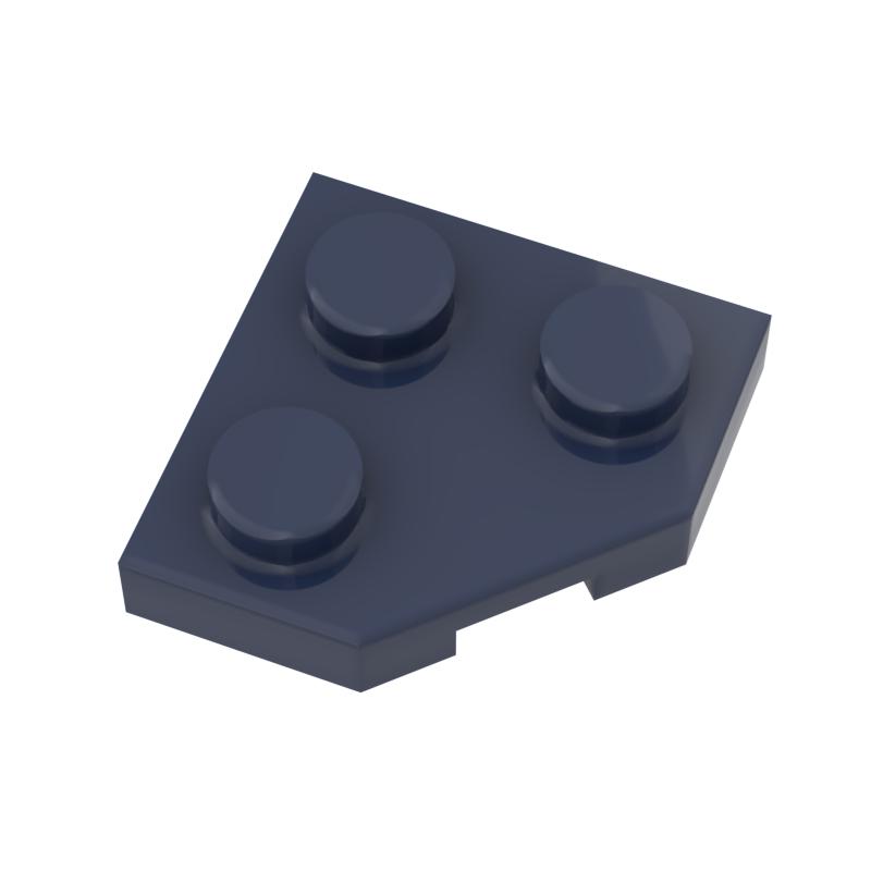 Non-Toxic Moc 10Pcs 26601 Wedge Plate 2X2 Building Blocks Kit Cut Corner Board Bricks Educational Particle Diy Toys Children Birthday Gift