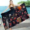 Classic Anime N-Naruto-S-Akatsuki Microfiber Blanket Drying Beach Towels Oversized Printing Super Absorbent Pool Towel Blanket