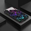 Electroplated Glass Phone Case Suitable for Samsung Galaxy S26 S25 S24 S23 S22 S20S11S10FE Ultra Plus Anti Drop Graffiti Pattern