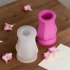 3D Modern Vase Silicone Mold DIY Flower Vase Molds Table Centerpiece Epoxy Plaster Concrete Flower Pot Mould Home Decoration