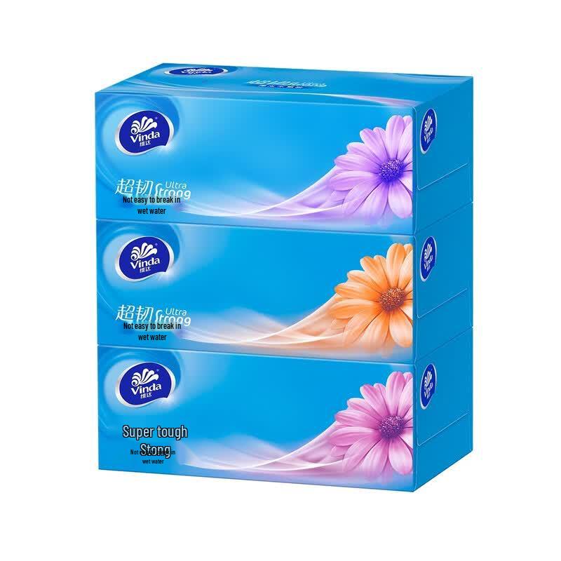 Vinda 3-Ply Facial Tissues