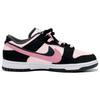 Nike Dunk Slip Resistant Abrasion Resistant Low top Skateboard Shoes Unisex Black Pink HV1800-101(Team414-)