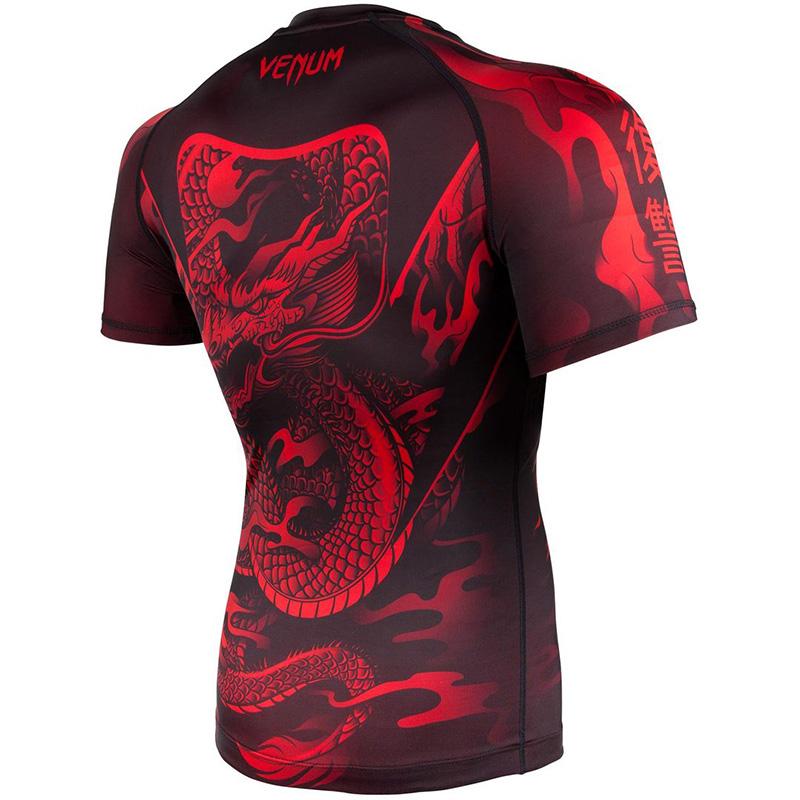 Mens Training Compression Shirt 3D Printed T-shirts Quick Dry Running Tights Short Sleeve Sportswear Workout Clothes