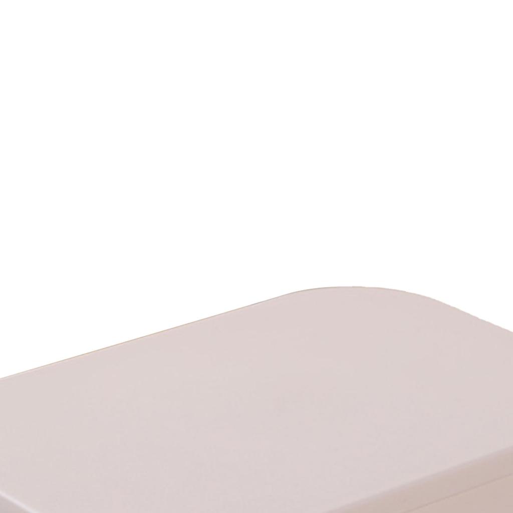 Desk Organizer Plastic Desktop Storage Box Container with Lid Dustproof Stackable Cosmetic Storage B