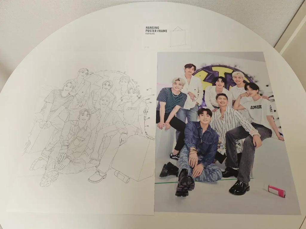 BTS Matchbox #4 MERCH BOX #4 Used