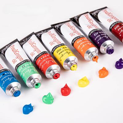24-color Oil Painting Pigment Set 12ml Special Art Wall Waterproof Painting Pigment for Art Test