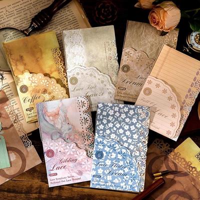 20Pcs/Pack Lace Decoration Paper Journal Scrapbooking DIY Album Material Stationery
