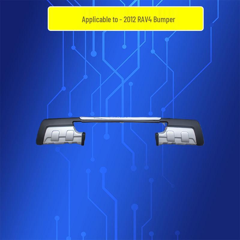 RAV4 Series Front and Rear Bumpers for 09-12 Models - Modified Guard Design