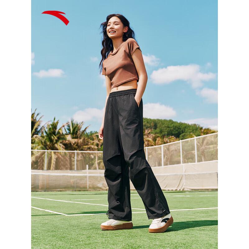 

ANTA Women s Ice Silk Straight-Leg Cargo Pants 2XL