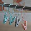 Zhenxing Plastic Clothes Pegs with Rope Hook - Non-slip Clips for Student Sock Drying & Hangers