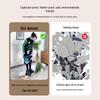 Brangdy Unbreakable Tempered Glass Wall Mirror