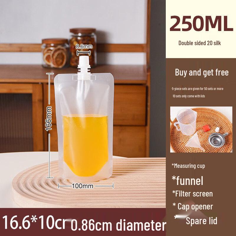 Revoz Disposable Self-Standing Spout Bags