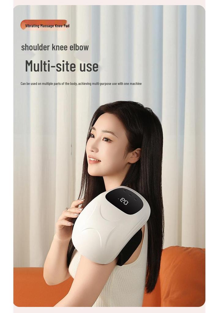 Smart 3D Knee Massager: Vibration & Infrared Heat Therapy for Targeted Leg Acupoints