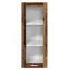 Hanging Cabinet with Door Rustic Wood Finish 40 X 31 X 100 Cm Particleboard