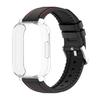 For Redmi Watch 5 Active Silicone Cover Sport Dermis For Redmi Watch 5Lite TPU Soft Shell and Leather Band Strap+Case