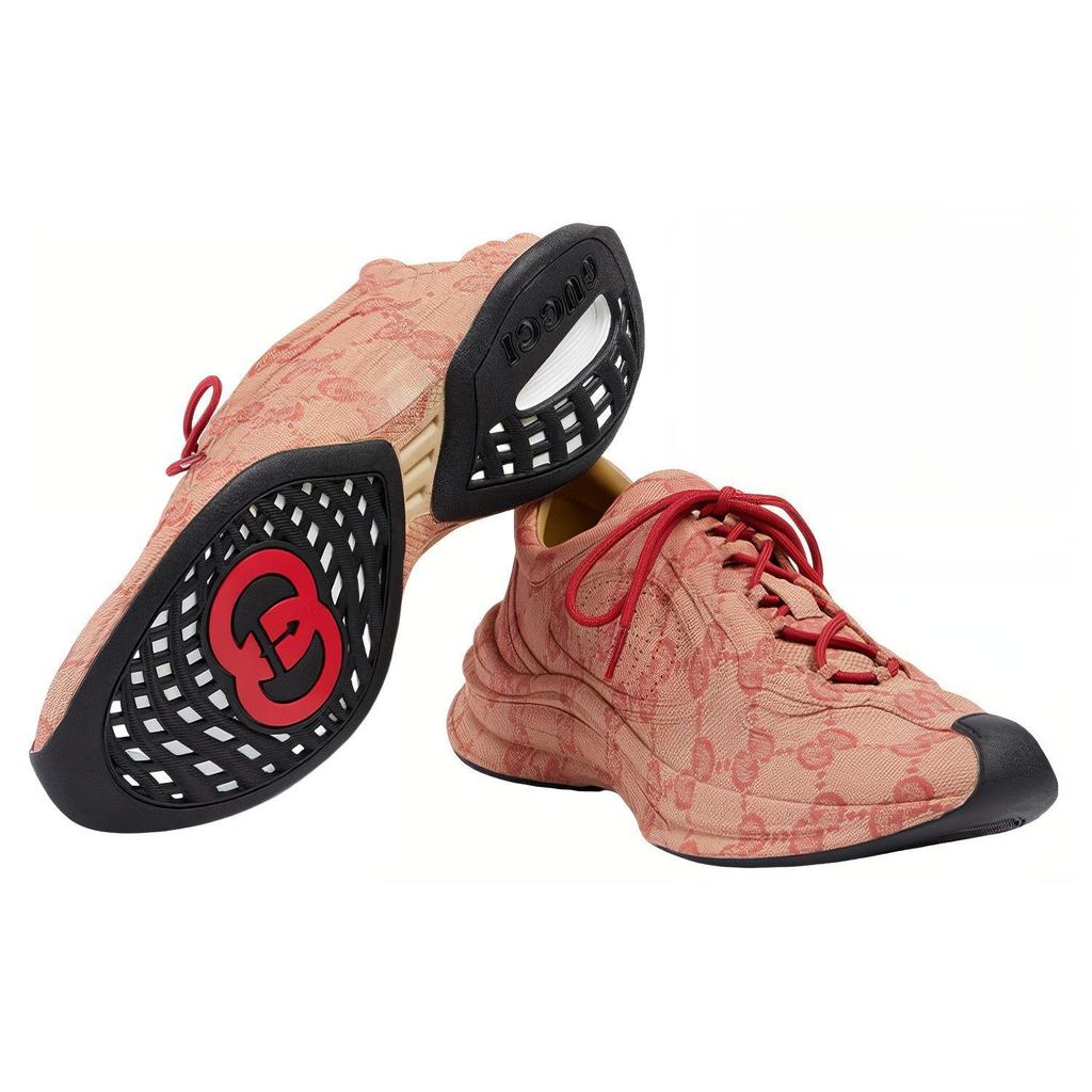 Gucci Run Sneaker 'Beige Hibiscus Monogram' 722630 AABEB 9713