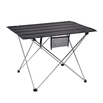 Foldable Camping Tables Camp Tables Aluminum Lightweight Folding Table Compact Picnic Desk for Fishing Picnic BBQ
