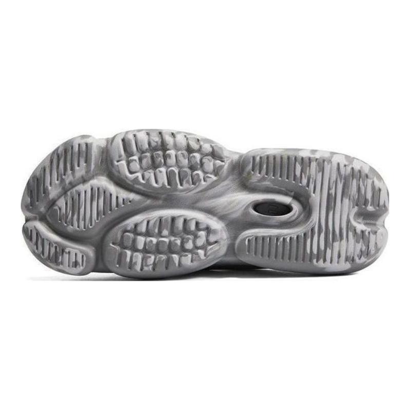 Li Ning Badfive Slide Non-Slip Durable Slippers Men Footwear Gray White ABTT003-2