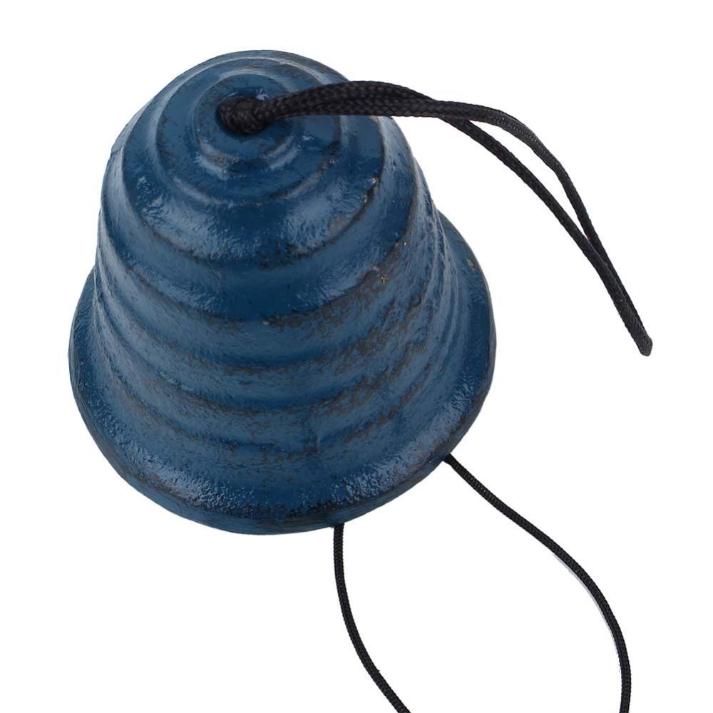 Easy Hang Blue Wind Chimes Metal Lightweight Bell Ornament Iron Bronze Hanging Hanging Chimes Indoor