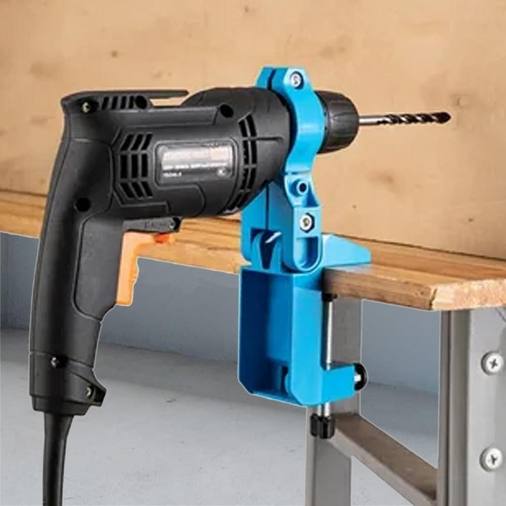 Adjustable Drill Clamp for Power Drills Universal Drill Press Stand  For Lathe Stand Countertop
