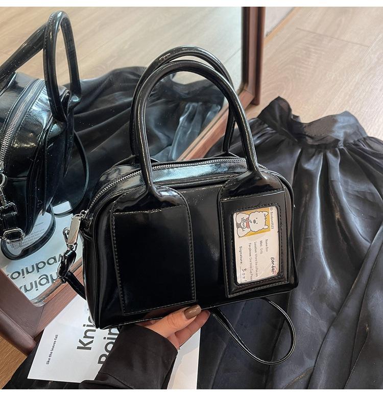 Premium Bowling Hand Bag Women's 2025 New Popular Casual Shoulder Bag Crossbody Pillow Bag