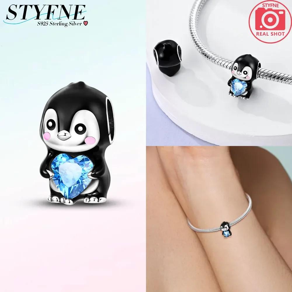 Copper Bear Elephant Penguin Owl Rabbit Monkey Charm Fit Original Bracelet Fit Diy Jewelry Accessories Beads