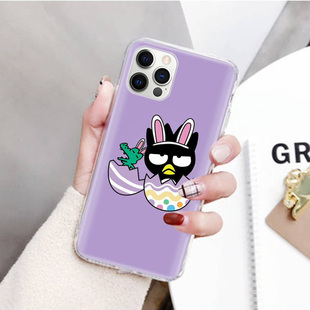 

JZ1 Badtz Maru Прозрачный чехол для Samsung A04 A14 A23 M33 M53 Realme 10 9 C35 C55 VIVO Y02 X80 Infinix Hot 30 Note 11 Tecno Spark 8P Pro Infinix Note 11 Pro пламенный