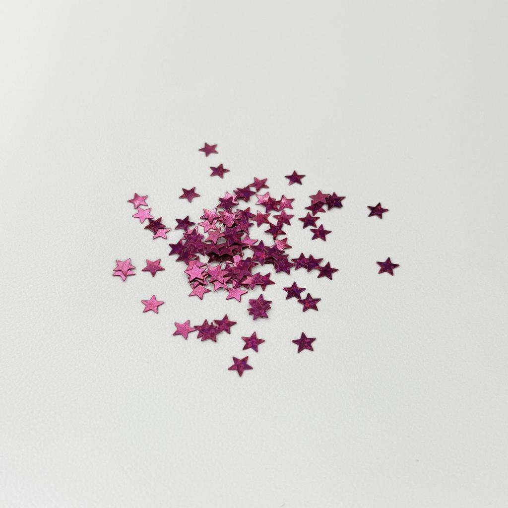 10-25MM Golden Star PET Sequins for DIY Jewelry & Clothing Accessories